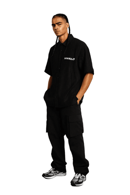 NWRLD ESSENTIALS / Tencel Jacquard Shirt - NWRLD CLOTHING