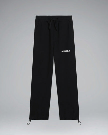 Lay-flat product shot of Essential Drawstring Straight-Leg Sweatpants