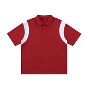 Wine Red with White / S