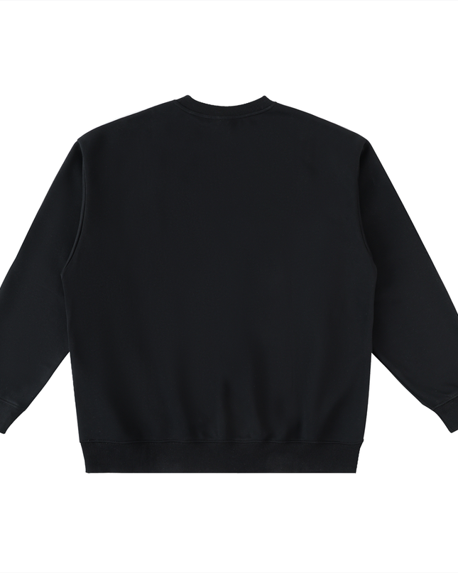 Oversized Crewneck Taped Sweatshirt