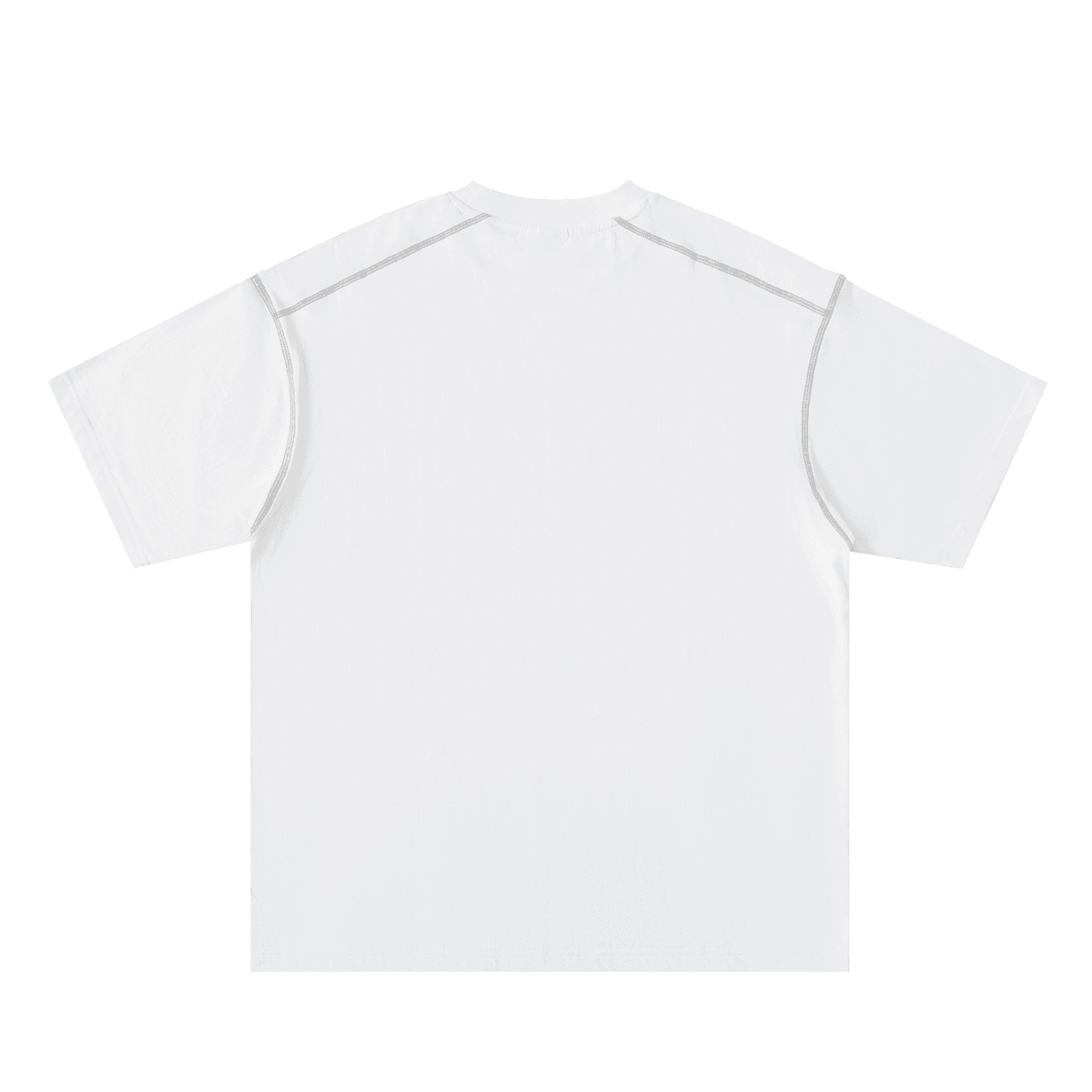 NWRLD ESSENTIALS / Oversized Stitched Cotton Tee - NWRLD CLOTHING