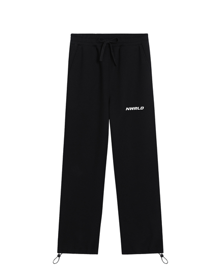 NWRLD 003 | Essential Drawstring Straight-Leg Sweatpants
