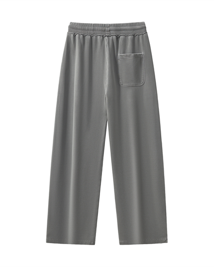 Raw-Seam Enzyme Washed Sweatpants