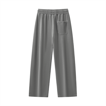 NWRLD CLEAN / Raw-Seam Enzyme Washed Sweatpants - NWRLD CLOTHING