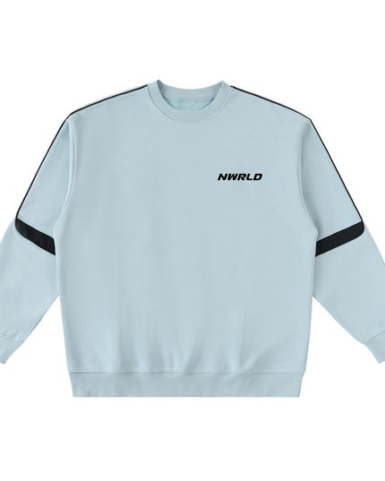 Oversized Crewneck Taped Sweatshirt