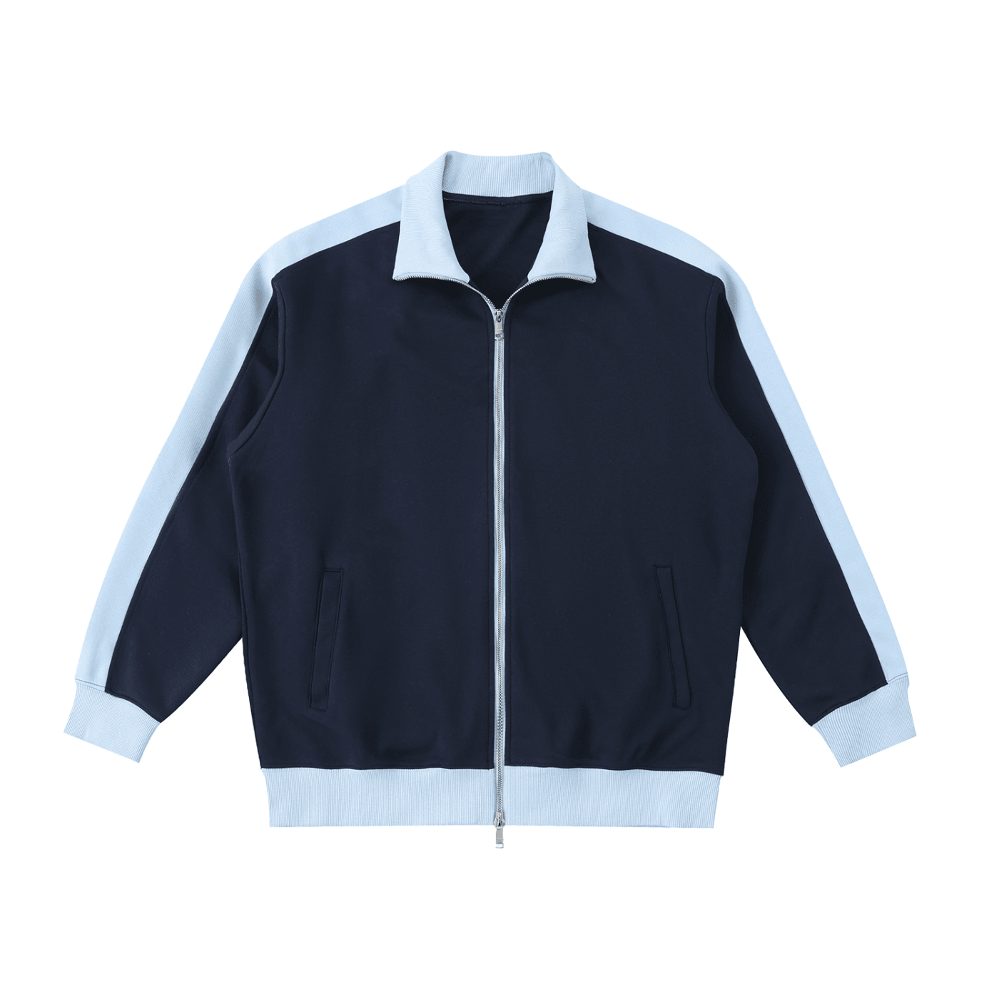 NWRLD CLEAN / Contrast Trim Collar Jacket - NWRLD CLOTHING