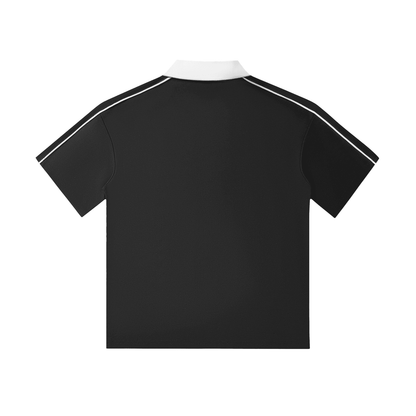 NWRLD ESSENTIALS / Short-Sleeve Polo Shirt - NWRLD CLOTHING