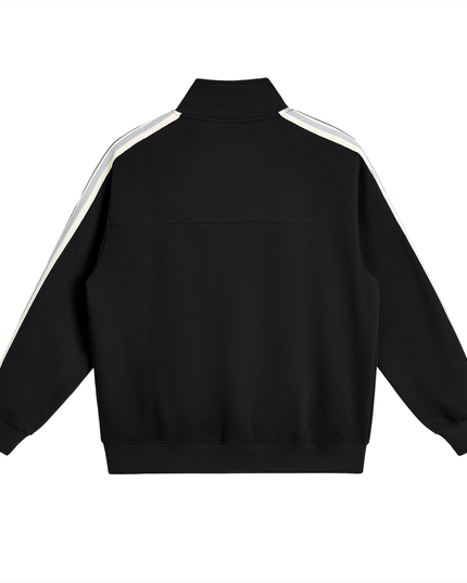 NWRLD 002 | Contrast Side-Stripe Collar Jacket