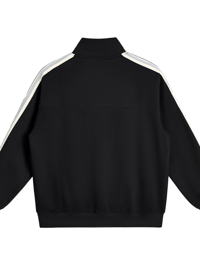 NWRLD 002 | Contrast Side-Stripe Collar Jacket