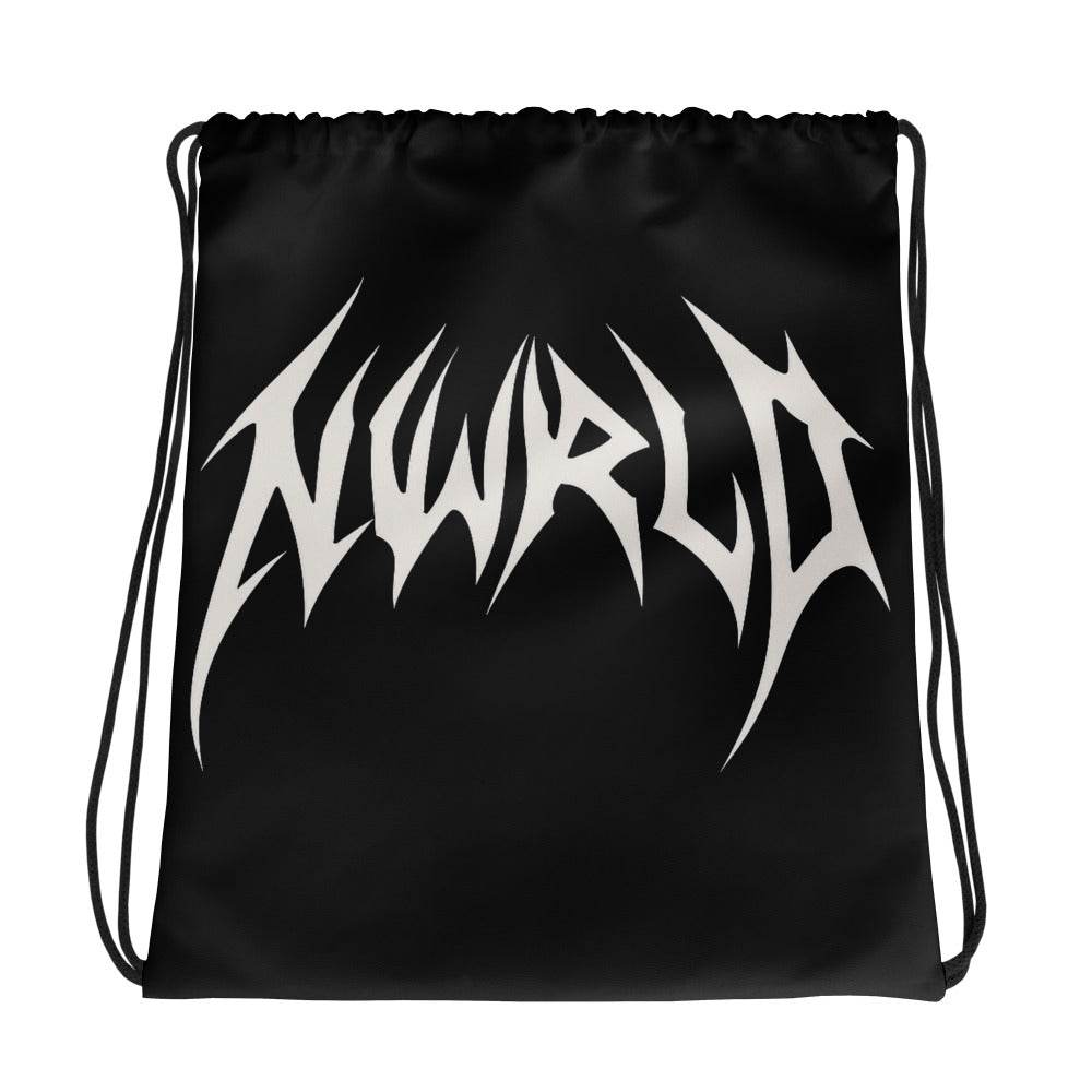 DARK MODE x METAL MANIA / Drawstring bag - NWRLD CLOTHING