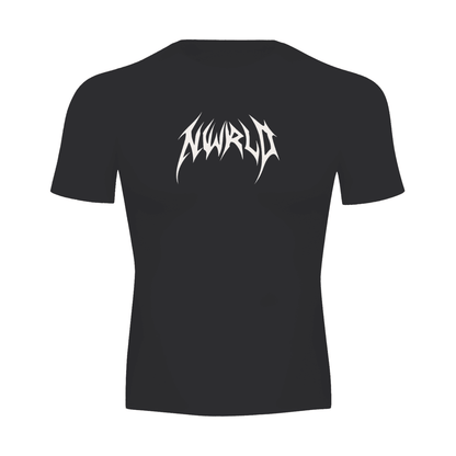 DARKMODE x METALMANIA / Performance Compression T-shirt - NWRLD CLOTHING