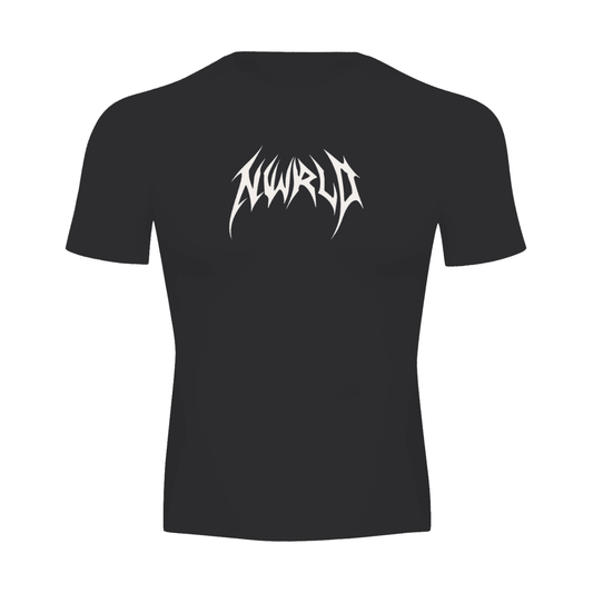 DARKMODE x METALMANIA / Performance Compression T-shirt - NWRLD CLOTHING
