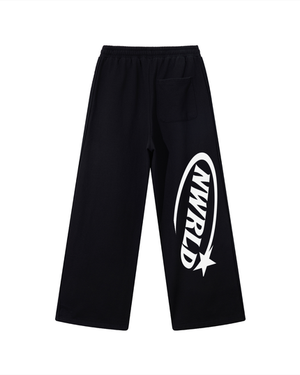 NWRLD 002 Contrast Tape Straight-Leg