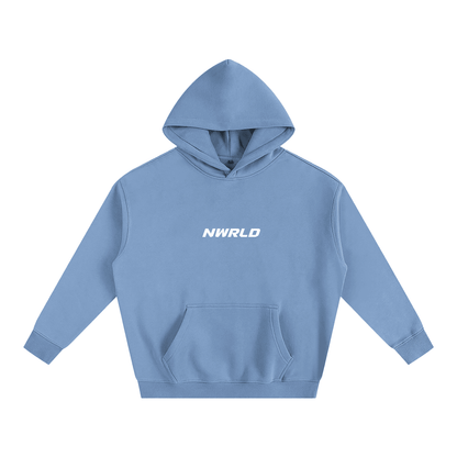 NWRLD ESSENTIALS / Oversize Fleeced Hoodie - NWRLD CLOTHING