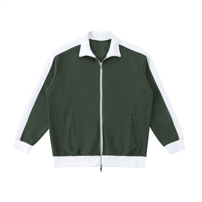 NWRLD CLEAN / Contrast Trim Collar Jacket - NWRLD CLOTHING