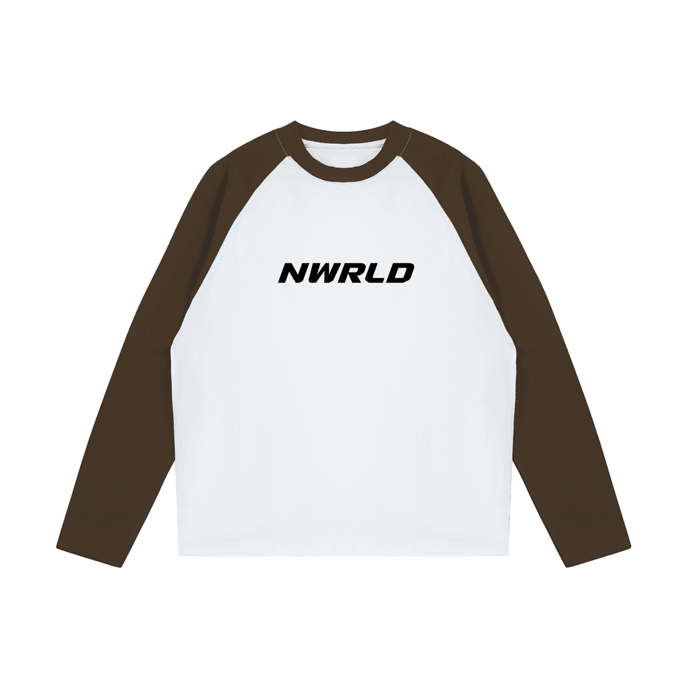 NWRLD ESSENTIALS / Color-Blocked Raglan Long-Sleeve T-Shirt - NWRLD CLOTHING