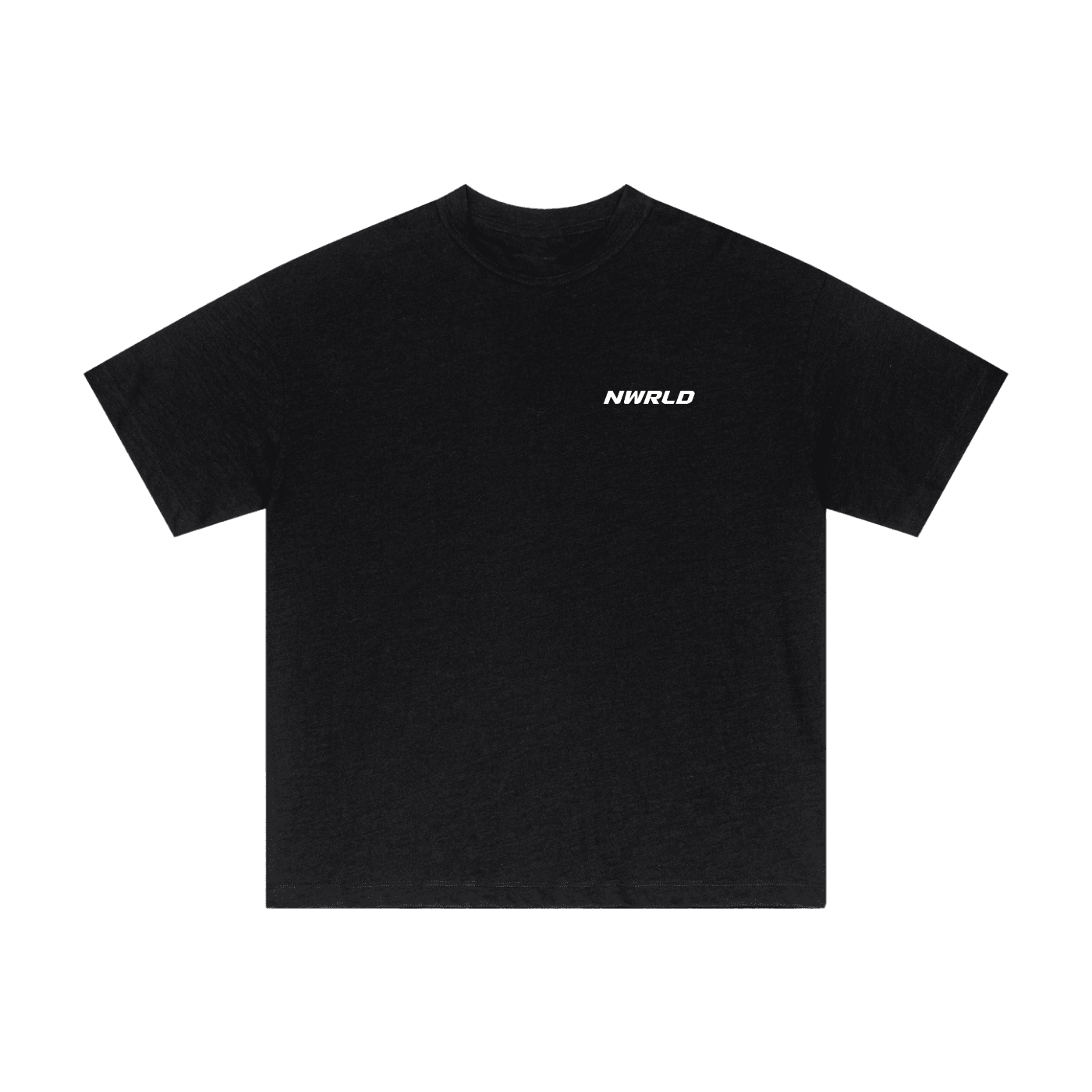 NWRLD ESSENTIALS / Cotton Plain T-Shirt - NWRLD CLOTHING