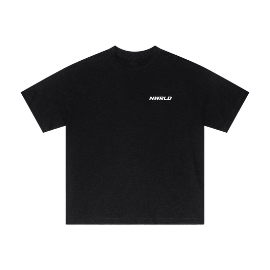 NWRLD ESSENTIALS / Cotton Plain T-Shirt - NWRLD CLOTHING