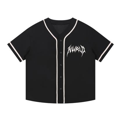 DARKMODE x METALMANIA / Button-Up Jersey - NWRLD CLOTHING