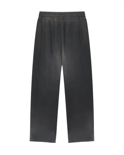 NWRLD 003 / Sun Fade Raw Edge Straight-Leg Sweatpants