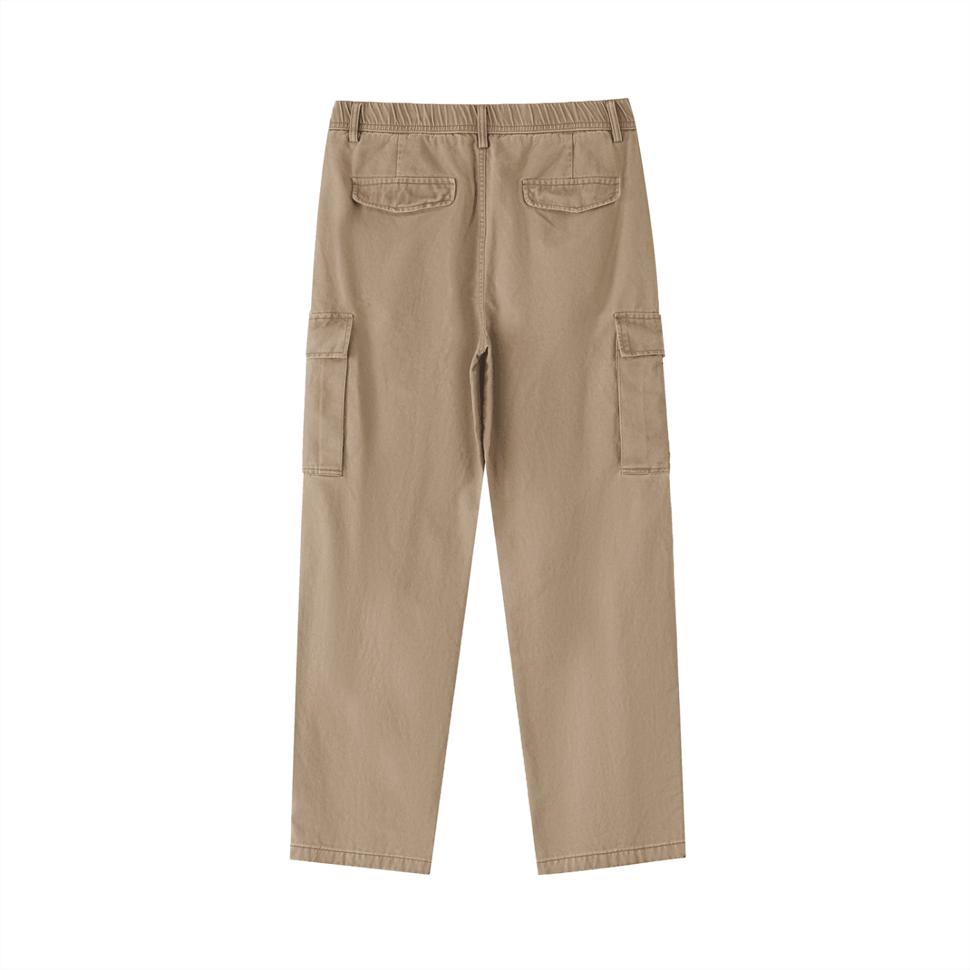 NWRLD ESSENTIALS / Elastic-Waist Cargo Pants - NWRLD CLOTHING