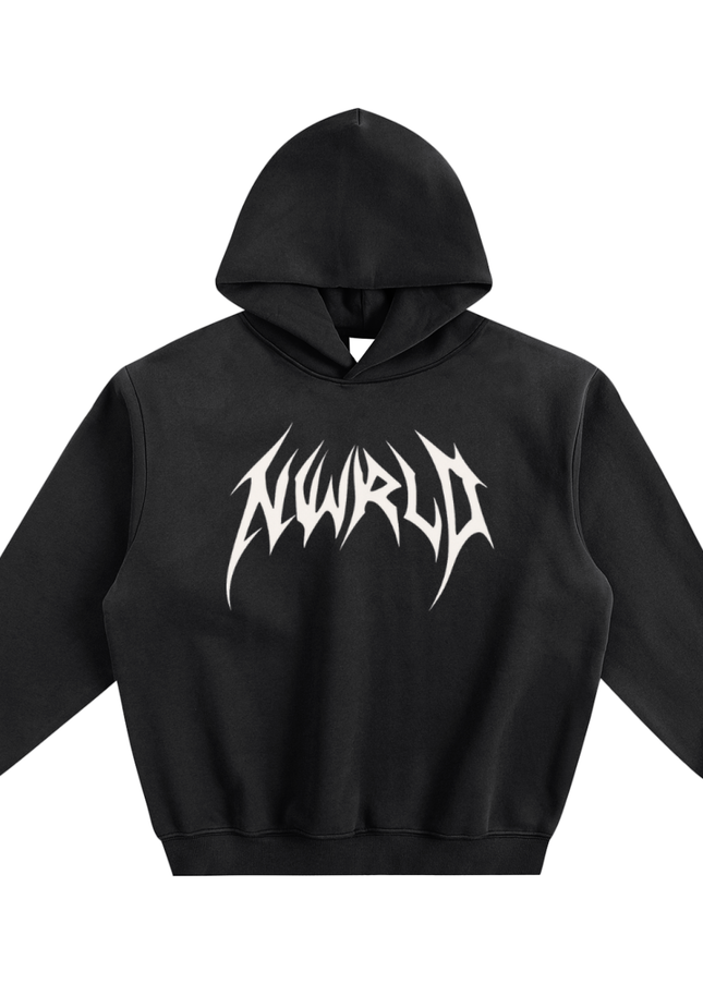 Fleeced Boxy Hoodie