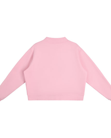 NWRLD 002 Mock-Neck Crew Sweatshirt