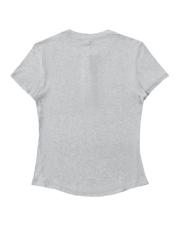 Modal Bodycon Henley Shirt