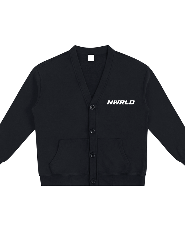 Snow Washed Sweat Cardigan