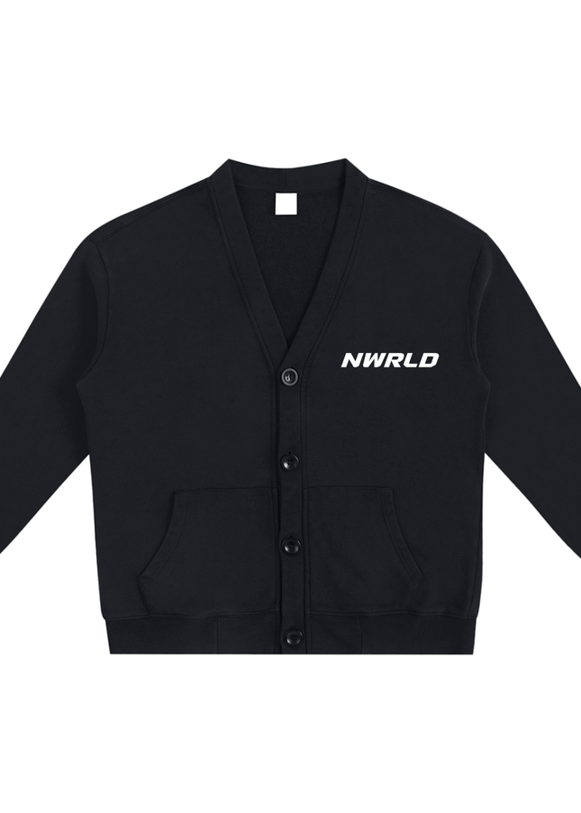 Snow Washed Sweat Cardigan
