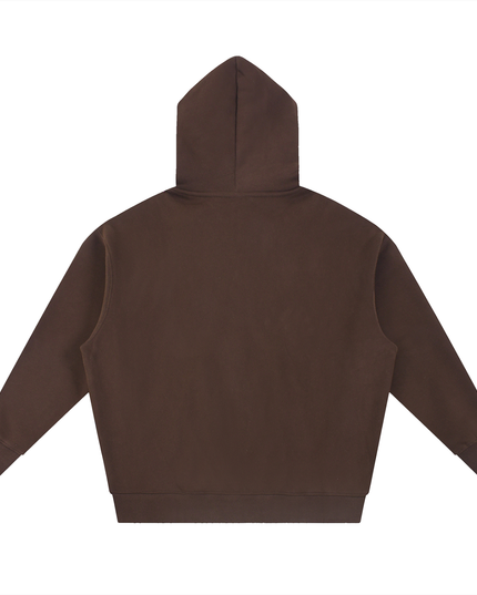 NWRLD 003 / Essential Oversized Boxy Fit Fleece Hoodie