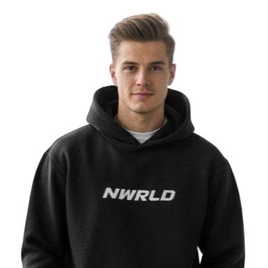 NWRLD ESSENTIALS / Fleeced Boxy Hoodie - NWRLD CLOTHING