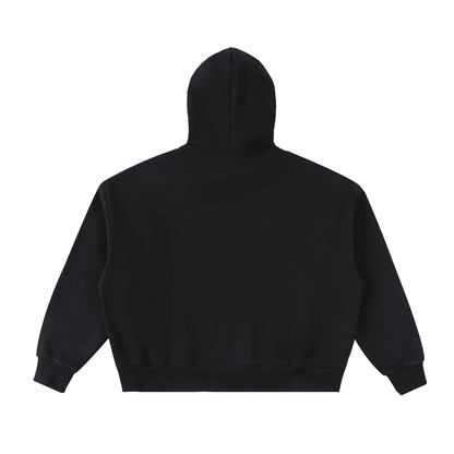 DARKMODE x METAL MANIA / Full-Zip Boxy Hoodie - NWRLD CLOTHING