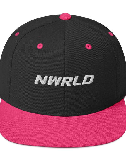 NWRLD ESSENTIALS / Snapback Hat - NWRLD CLOTHING