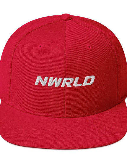NWRLD ESSENTIALS / Snapback Hat - NWRLD CLOTHING