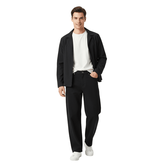 NWRLD CLEAN / Heavyweight Cotton Straight-Leg - NWRLD CLOTHING