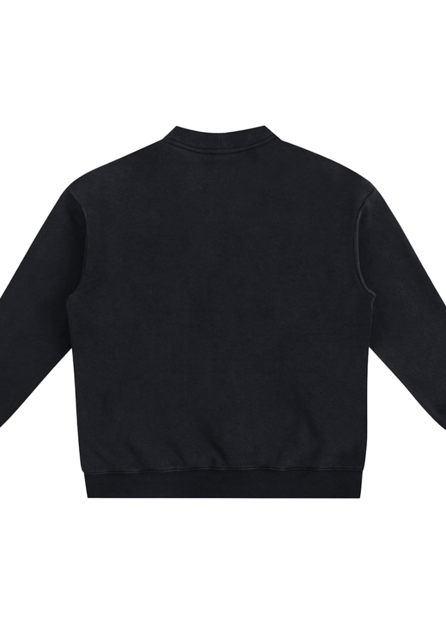 Snow Washed Sweat Cardigan