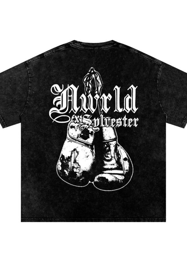 NWRLD x Sylvester | Snow Washed Oversized T-Shirt