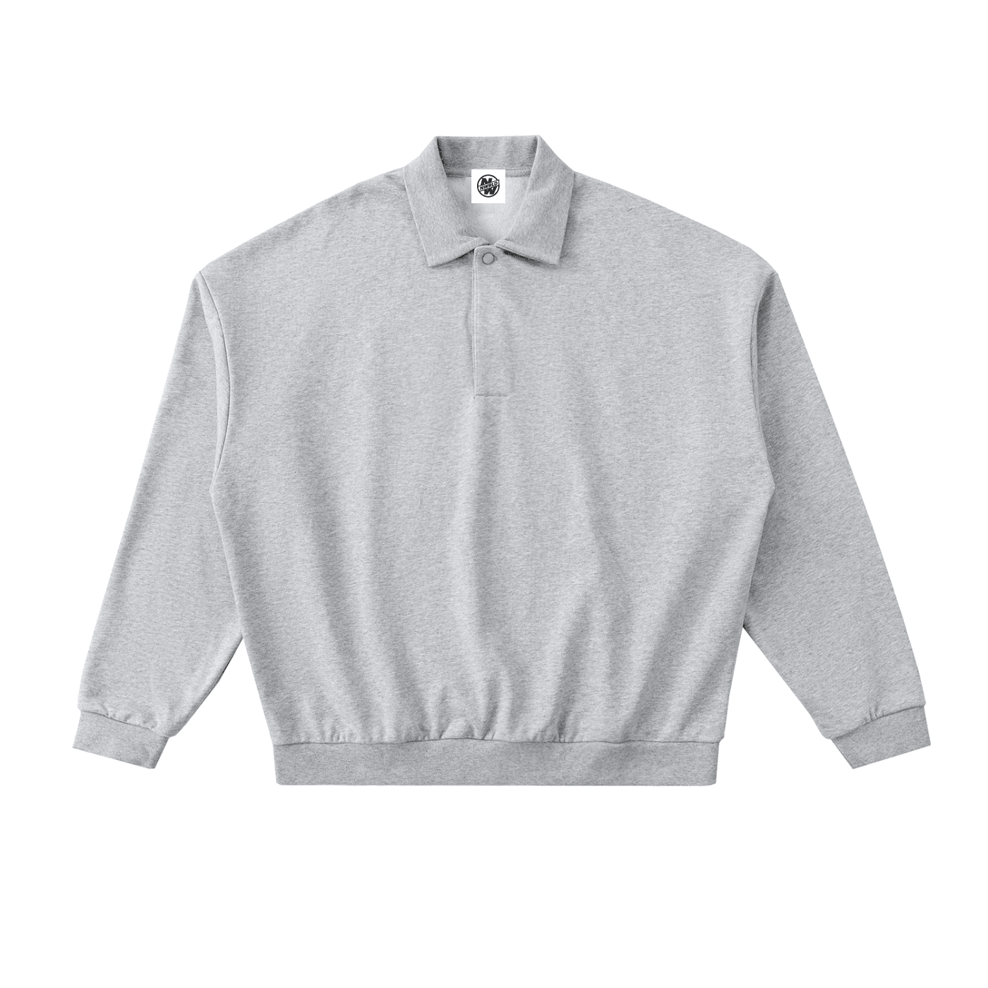 NWRLD CLEAN / Heavyweight Fleece Polo Sweatshirt - NWRLD CLOTHING