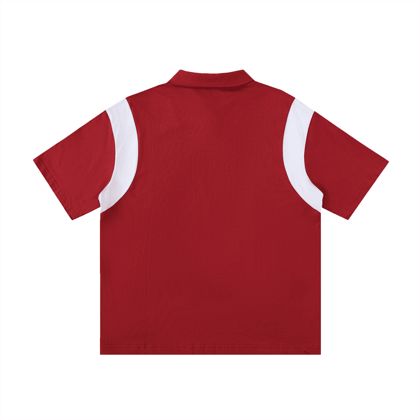 NWRLD CLEAN / Contrast Panel Polo Shirt - NWRLD CLOTHING