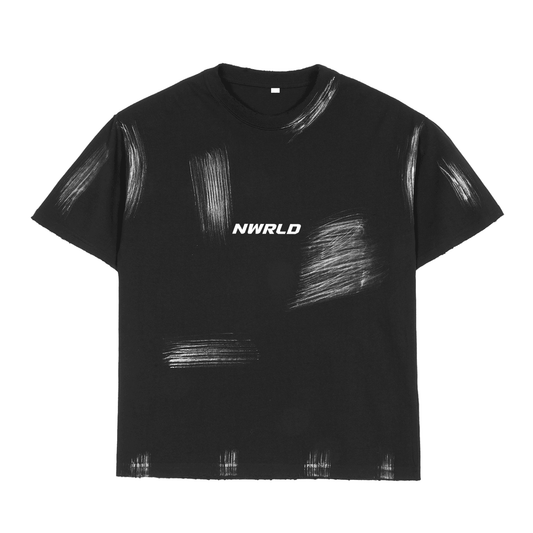 NWRLD ESSENTIALS / Hand Brushed T-shirt - NWRLD CLOTHING