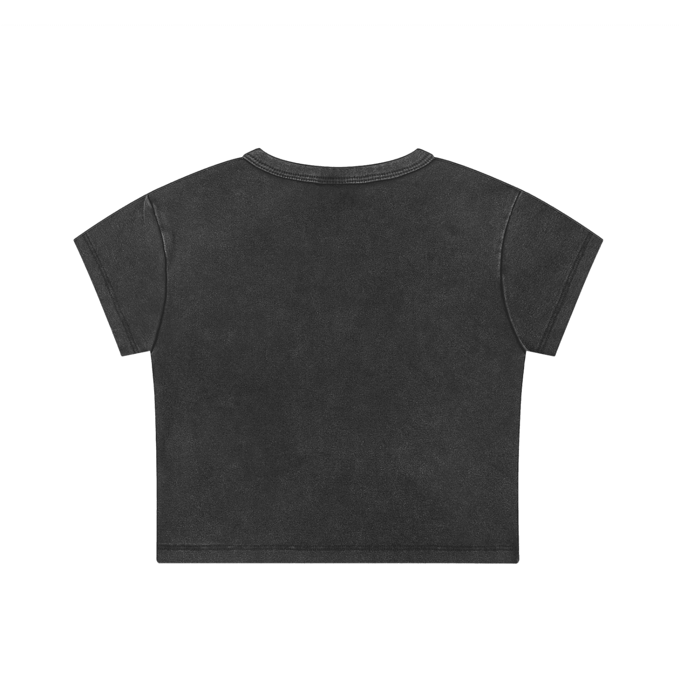NWRLD ESSENTIALS / Snow Washed Crop Top - NWRLD CLOTHING