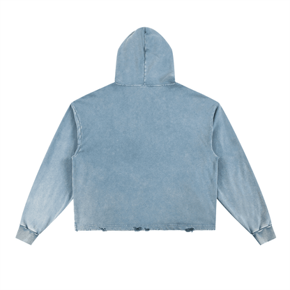 DARKMODE x METALMANIA / Vintage Washed Hoodie - NWRLD CLOTHING