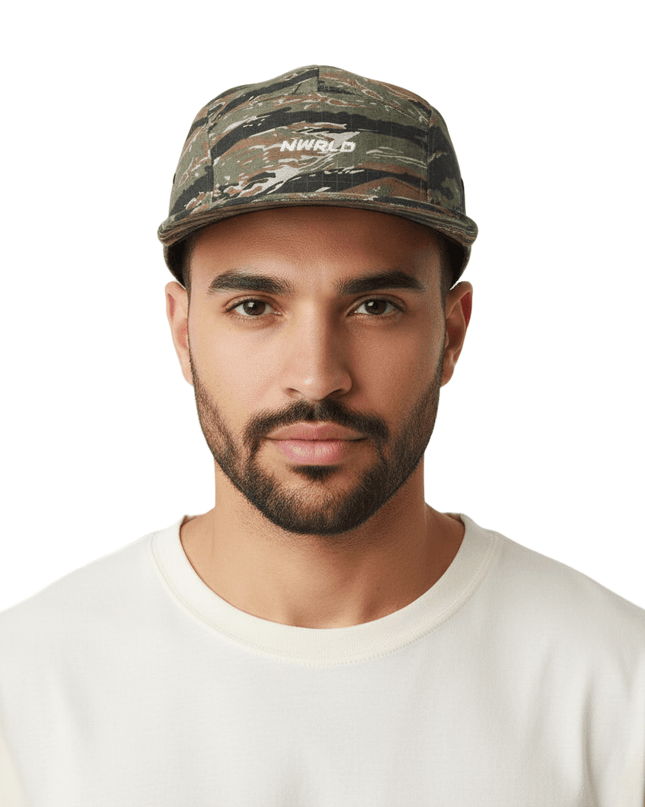 NWRLD ESSENTIALS / Five Panel Cap - NWRLD CLOTHING