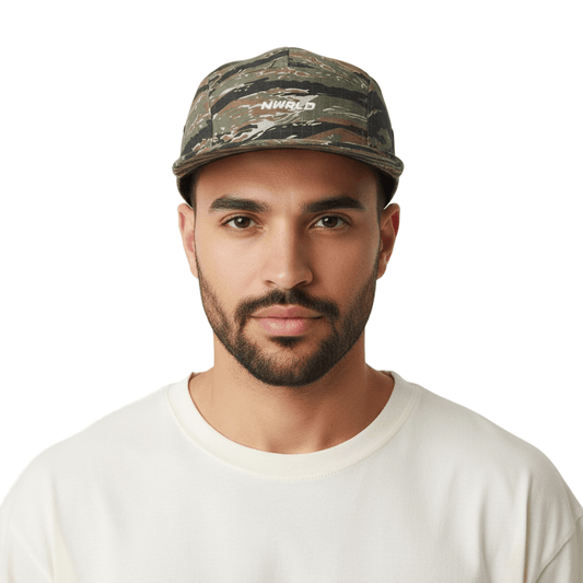 NWRLD ESSENTIALS / Five Panel Cap - NWRLD CLOTHING