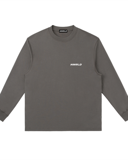 NWRLD 003 | Essential Crewneck Long-Sleeve T-Shirt