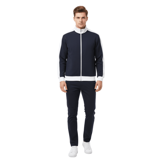 NWRLD CLEAN / Contrast Trim Collar Jacket - NWRLD CLOTHING