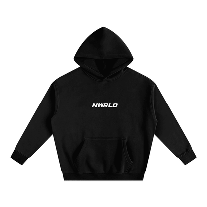 NWRLD ESSENTIALS / Oversize Fleeced Hoodie - NWRLD CLOTHING