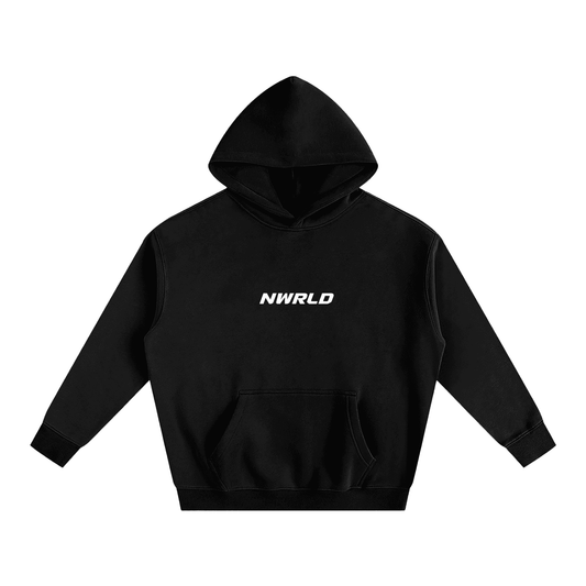 NWRLD ESSENTIALS / Oversize Fleeced Hoodie - NWRLD CLOTHING