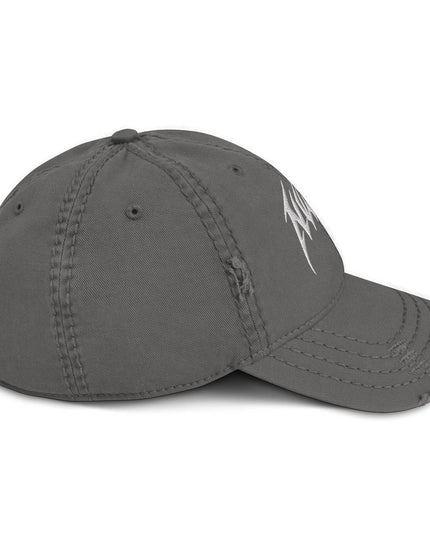 DARK MODE x METAL MANIA / Distressed Dad Hat - NWRLD CLOTHING